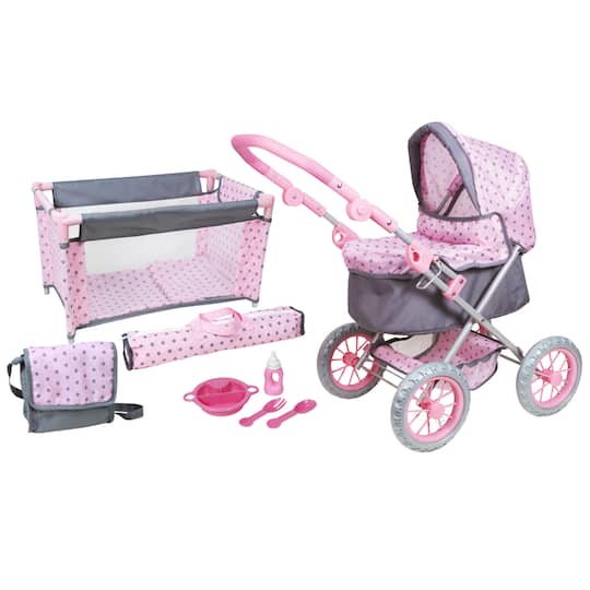 Lissi Dolls Combo Baby Doll Play Set with Accessories